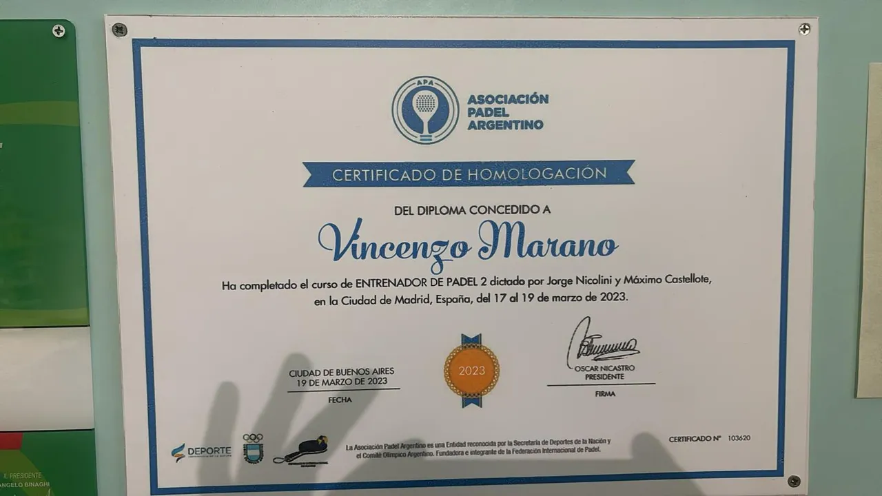 Certificazione albo